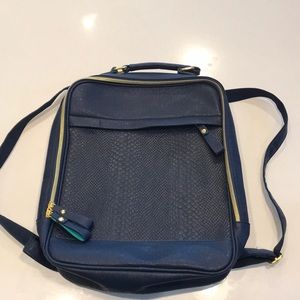 Navy blue backpack